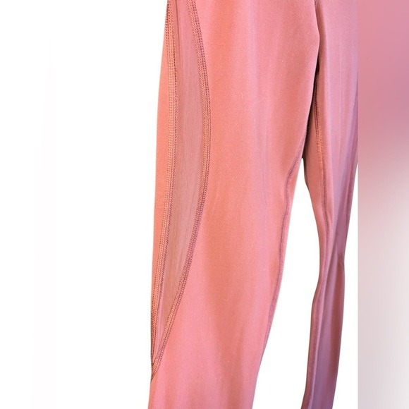 Athleta womens Aura Heel Tight in Powervita maple red color sz XS preloved - Picture 11 of 12